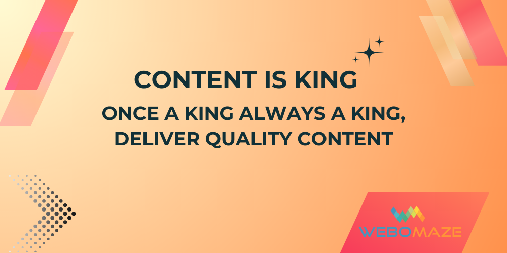 content is king